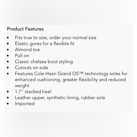 Cole Haan abbot size 9.5 boots - Picture 6 of 6